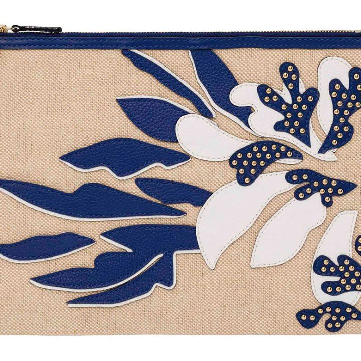 Blue Coral Pouch